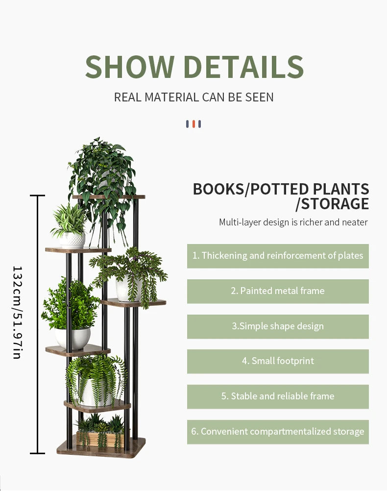 Plant Stepping Shelf
