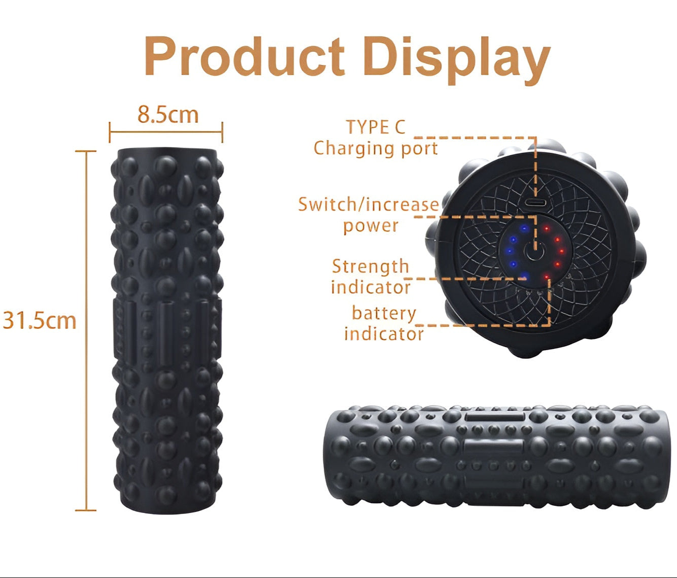 ReVibe Vibrating Muscle Relief Roller