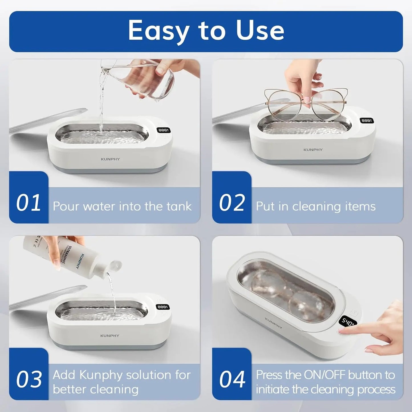 Ultrasonic Accessory Cleaner