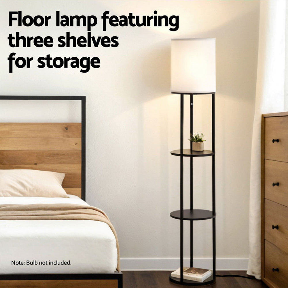 Zhao 3-Tier Floor Lamp - Round