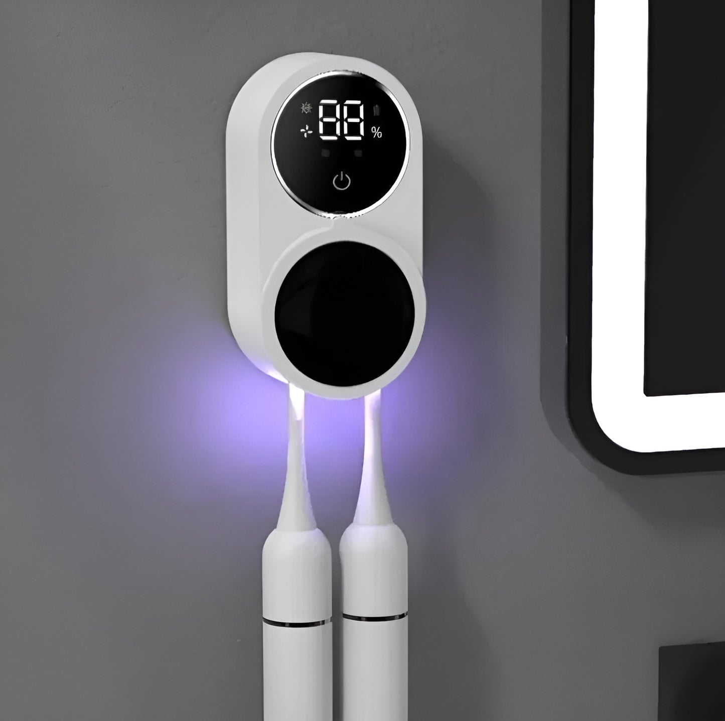 Twin UV Toothbrush Sterilizer
