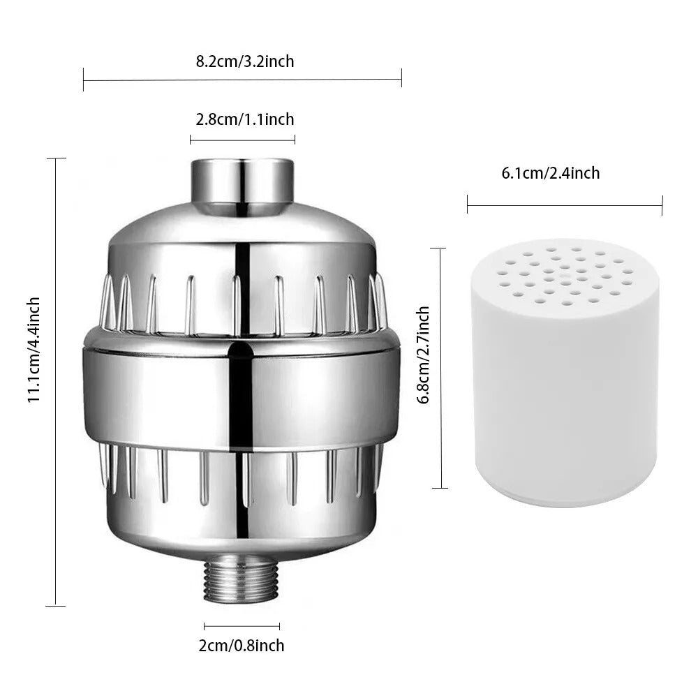20-Stage Shower Head Filter