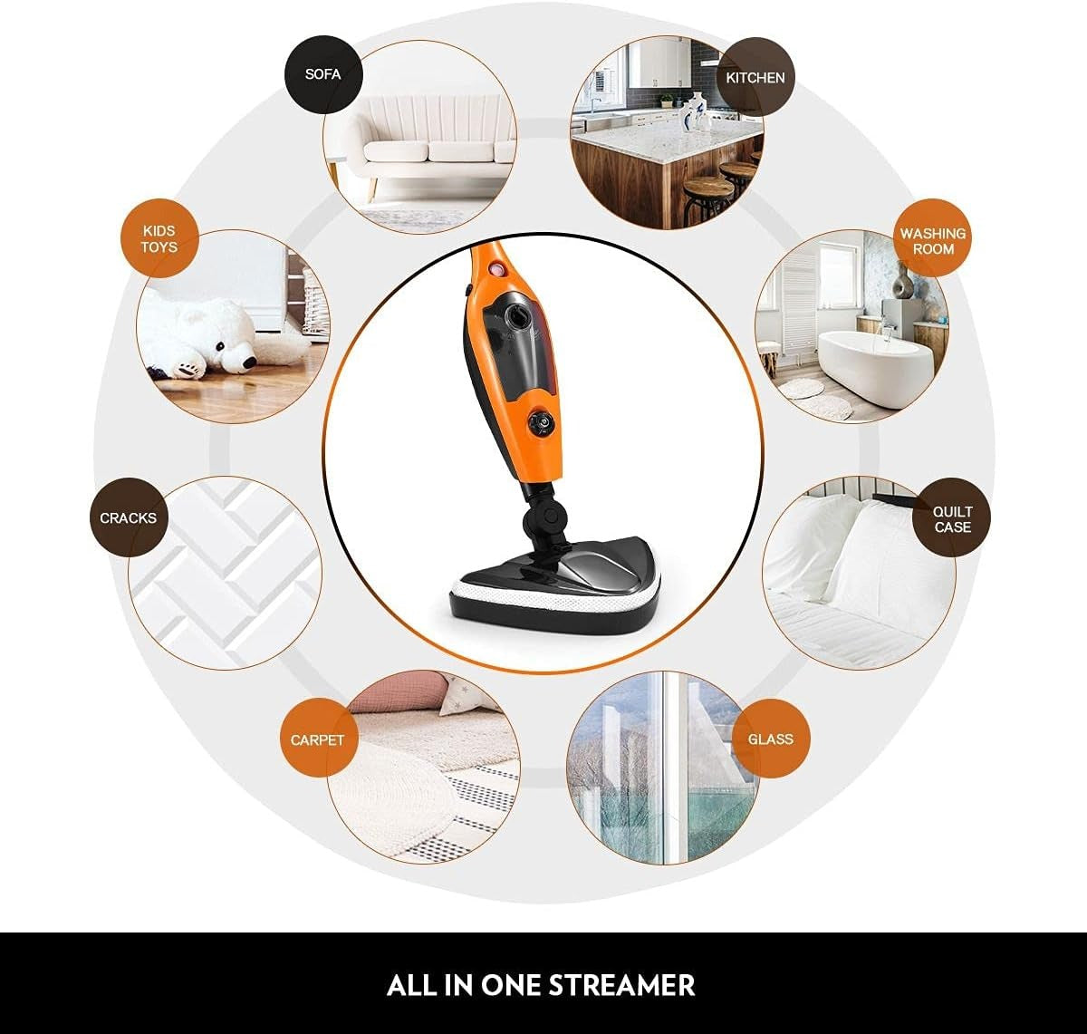 14 in 1 Steam Mop Cleaner