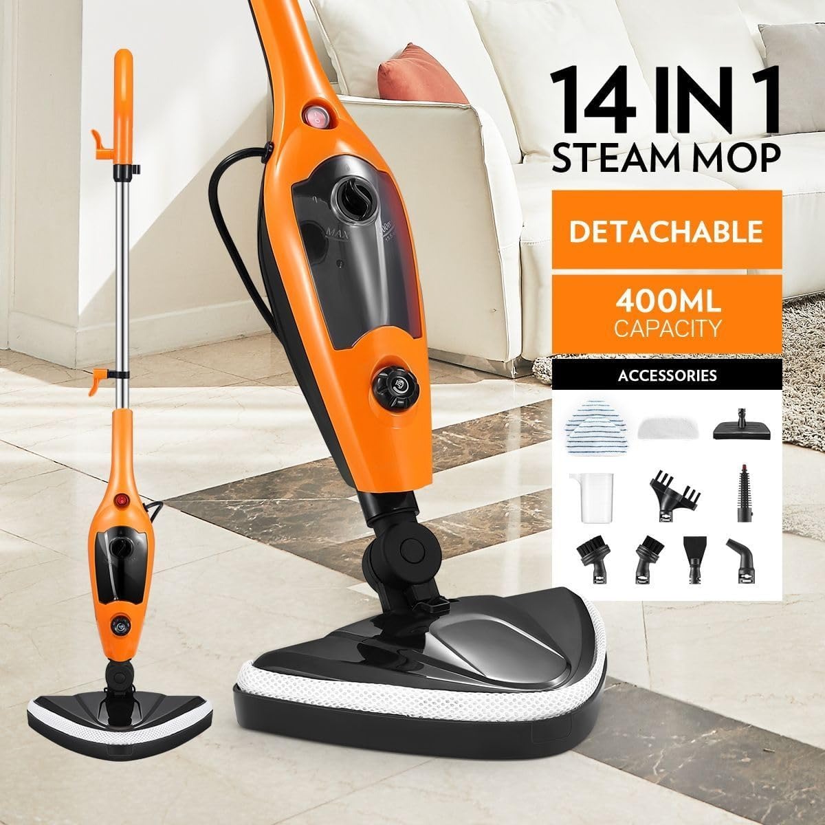 14 in 1 Steam Mop Cleaner