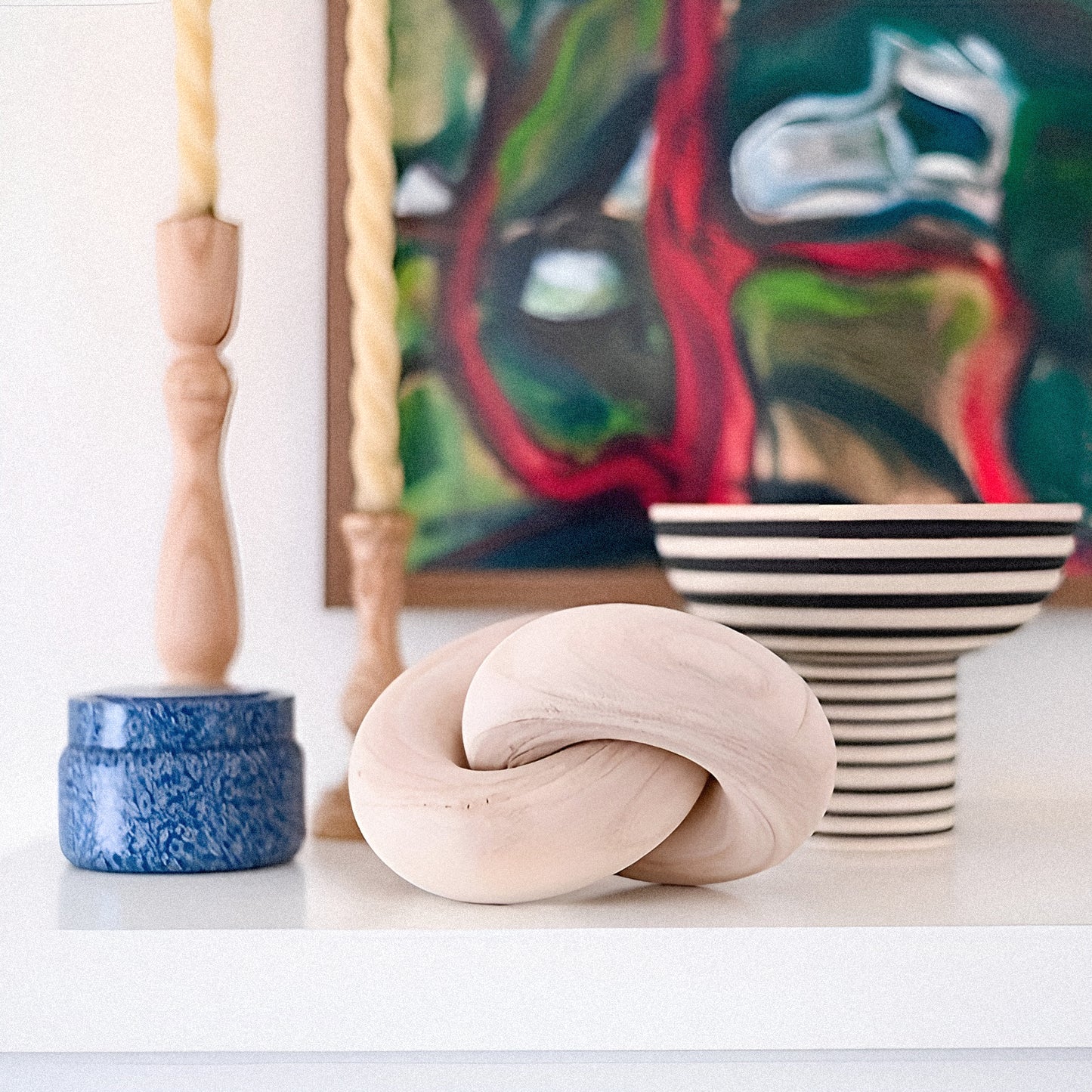Vinculum Wooden Chain Decor