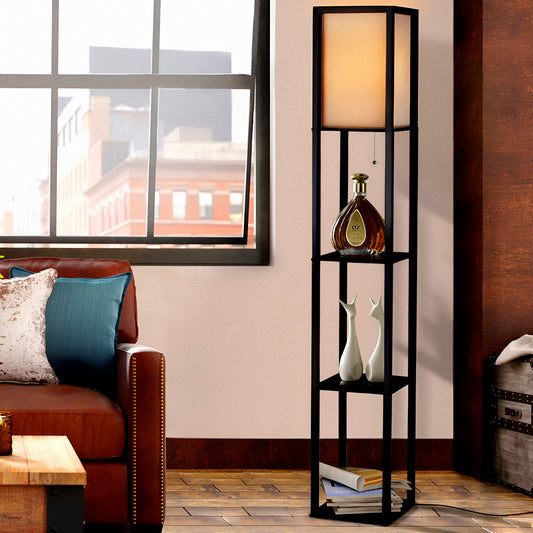 Zhao 3-Tier Floor Lamp - Square