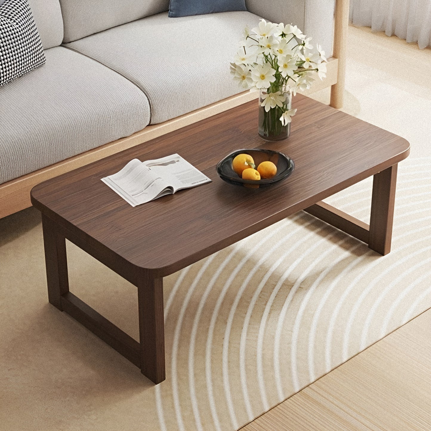 Shigaru Japanese Folding Coffee Table